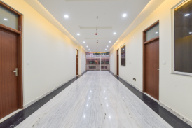 Hotel hallway