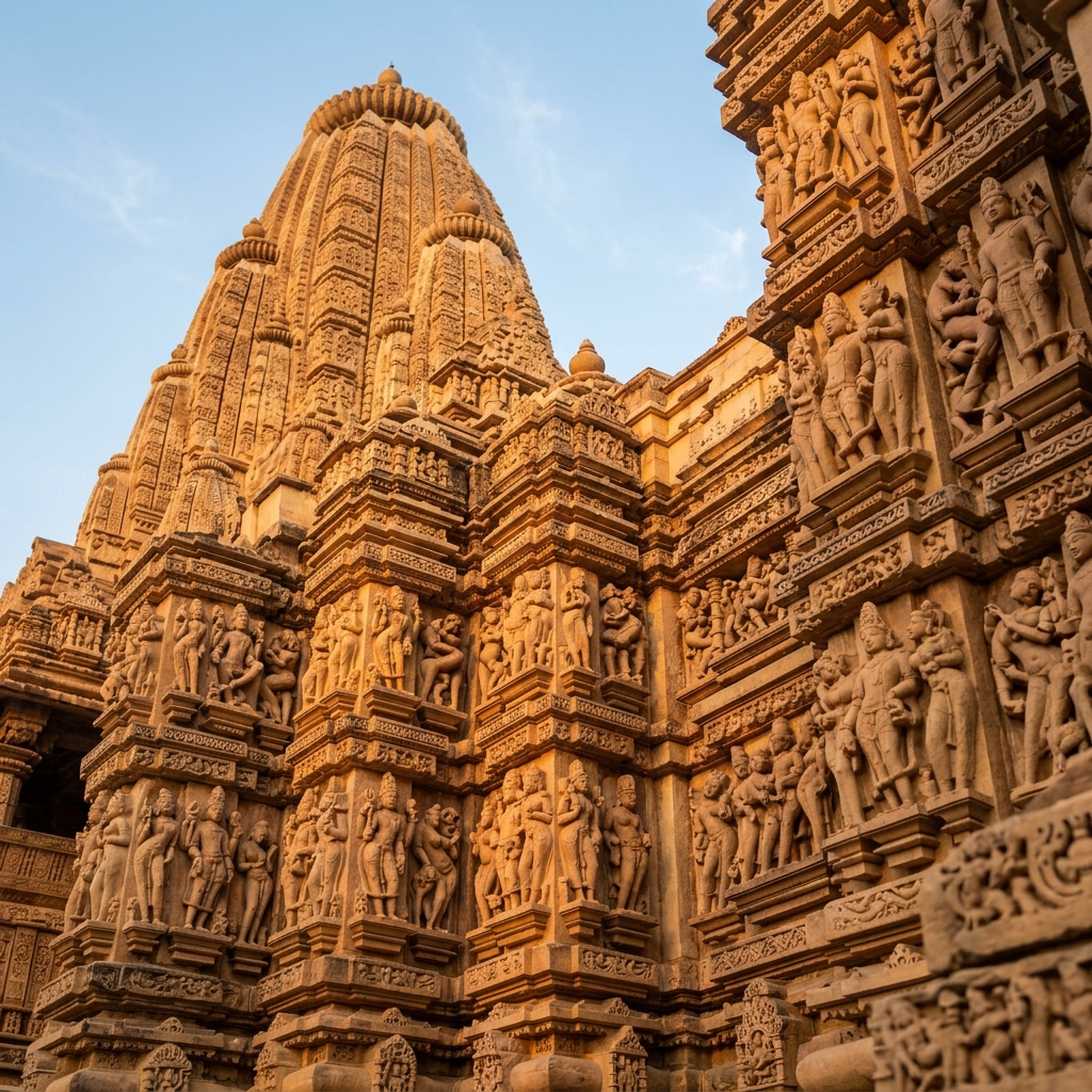 Golden Triangle With Khajuraho